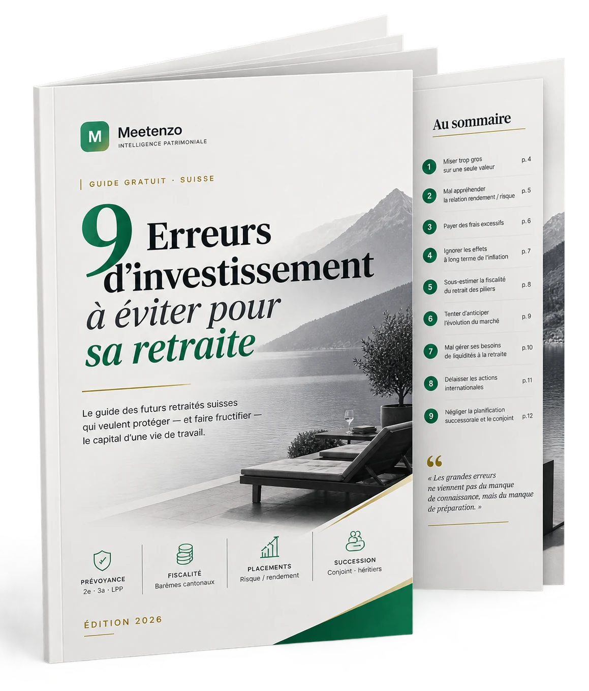 Couverture du guide 9 erreurs d'investissement à éviter pour sa retraite